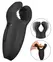 Rebel Man Wand Intimate Stimulator with Vibrating Moving Wings, Black