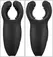 Rebel Man Wand Intimate Stimulator with Vibrating Moving Wings, Black