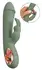 You2Toys Slim Rabbit Olive Dual Vibrator, 10 Modes, Waterproof, Silicone