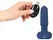 ANOS RC Flickering Tongue Anal Plug with Vibration, Silicone, 14.1cm