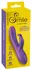 Sweet Smile Flexible Rabbit Metallic Silicone Dual Action Model, 18.3 cm