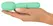 Cuties Mini Wand 5th Gen Green - Compact Rechargeable Silicone Massager