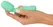 Cuties Mini Wand 5th Gen Green - Compact Rechargeable Silicone Massager