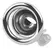 Fetish Collection Mini Cock Cage Metal Chastity Device Set, Silver, 4.3 cm