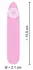 Cuties Mini Vibrator Rose 5th Gen - Compact Silicone Model, 10 Modes