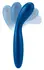 Sweet Smile Flexible G-Spot Vibrator Metallic Silicone 18cm Waterproof