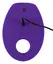 Couples Choice RC Multi Function Vibro Cushion with Flexible Ring 15 cm