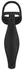 Rebel RC Prostate Plug & Dual Support Ring Set, Silicone, Black