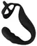 Rebel RC Prostate Plug & Dual Support Ring Set, Silicone, Black