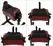 The Banger CLIMAXXR360 Multi-Attachment Electric Intimate Machine, Adjustable Seat