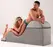 Liberator Aria Flip Chaise Grey - Ergonomic Foldable Lounge Seat