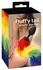 You2Toys Rainbow Fluffy Tail Silicone Plug - 42 cm Multicolor