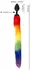 You2Toys Rainbow Fluffy Tail Silicone Plug - 42 cm Multicolor