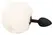 You2Toys Fluffy Tail Silicone Plug S White - Soft Faux Fur, Compact Size