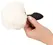 You2Toys Fluffy Tail Silicone Plug S White - Soft Faux Fur, Compact Size