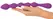 You2Toys Magic Anal Wand No. 1 Silicone Intimate Bead System Purple 27cm