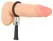Rebel Heavy Rope Adjustable Anatomical Silicone Loop with Metal Weight 14.5cm