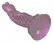 Beasty Cocks Alien Phallus Liquid Silicone Intimate Machine 21 cm Metallic