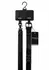 AVANZA VANTAGE 8 Signature Collar & Short Leash Black PU Leather
