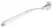 Fetish Collection Silver Single Pinwheel Steel Precision Tool 18.5cm