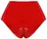 LateX Briefs Red XL - High-Waist Latex Shorts with Integrated System