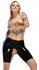 LateX Urine Collection Latex Shorts XL, Black, Integrated Valve System