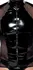 Black Level Men’s Vinyl Shirt M - Shiny Finish & Mesh Details