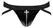Black Level Vinyl Jockstrap 2XL with Silver Zip, Wide Waistband