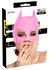Black Level Vinyl Cat Mask Pink S-L Adjustable Shiny Finish