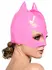 Black Level Vinyl Cat Mask Pink S-L Adjustable Shiny Finish