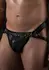 AVANZA VANTAGE 8 Core Harness Jockstrap Black PU Leather Adjustable
