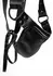 AVANZA VANTAGE 8 Core Harness Jockstrap Black PU Leather Adjustable