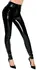 Black Level Vinyl Trousers S - Shiny 5-Pocket Slim Fit, Black