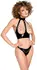 Black Level Vinyl Set L - Open Cup Top & Chain Detail Lingerie