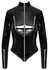Black Level Vinyl Jacket XL with Decorative Metal Zippers, Shiny Finish