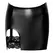 Noir Handmade Orgia Powerwetlook Suspender Skirt XL - Lace-Trimmed Black