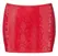 Cottelli PARTY Mini Skirt Red Snakeskin Look, Size M, Stretchy Fit