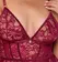 Cottelli CURVES Babydoll Set Red XL - Lace & Velvet, Adjustable Fit