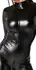 Noir Handmade Orgia Chimera Powerwetlook Jumpsuit Black Size S