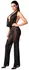 Noir Handmade Orgia Jumpsuit Tulle XL Black Transparent Powernet