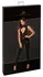 Noir Powerwetlook Jumpsuit XL with Lace Halterneck and Cut-Outs