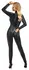Cottelli PARTY Snakeskin Pattern Jumpsuit XL, 3-Way Zipper, Grey