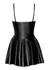 Noir Handmade Libido Tube Dress S - Powerwetlook Black Mini Dress