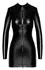 Noir Handmade Orgia Chimera Powerwetlook Mini Dress XL Black