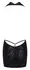 Noir Handmade Orgia Luminara Halterneck Shimmer Mini Dress Black S