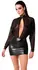 Noir Handmade Orgia Dress Tulle & Powerwetlook Black Size M