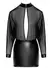 Noir Handmade Orgia Dress S Black Tulle & Powerwetlook Mini