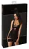 Noir Handmade Orgia Powerwetlook Mini Dress with Lace Suspender M
