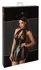Noir Handmade Orgia Exclusive M - Lace & Powerwetlook Mini Dress, Black