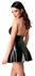 Noir Handmade Orgia Exclusive M - Lace & Powerwetlook Mini Dress, Black